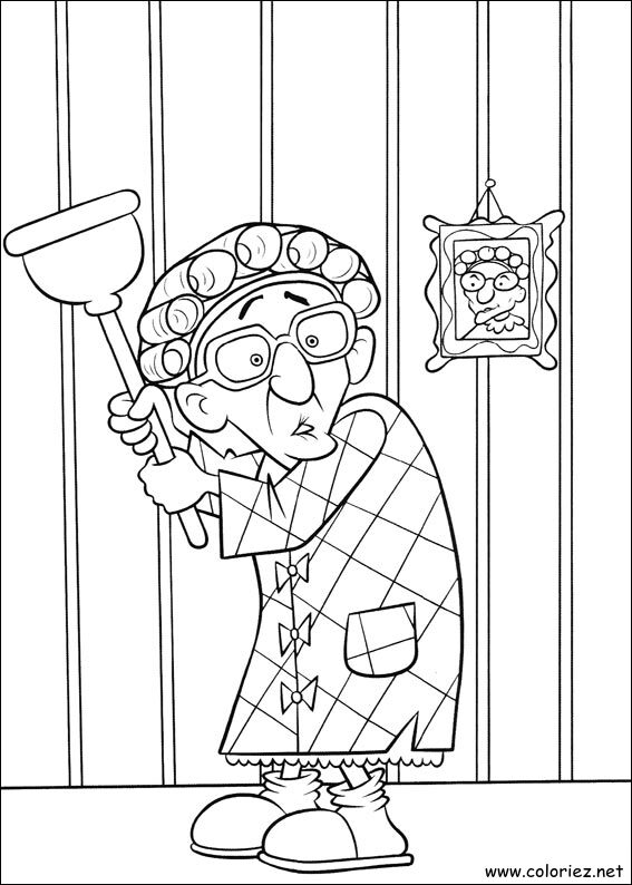 Coloriage de Ratatouille à imprimer