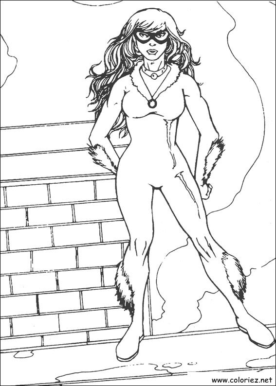 Coloriage de Spiderman à imprimer !