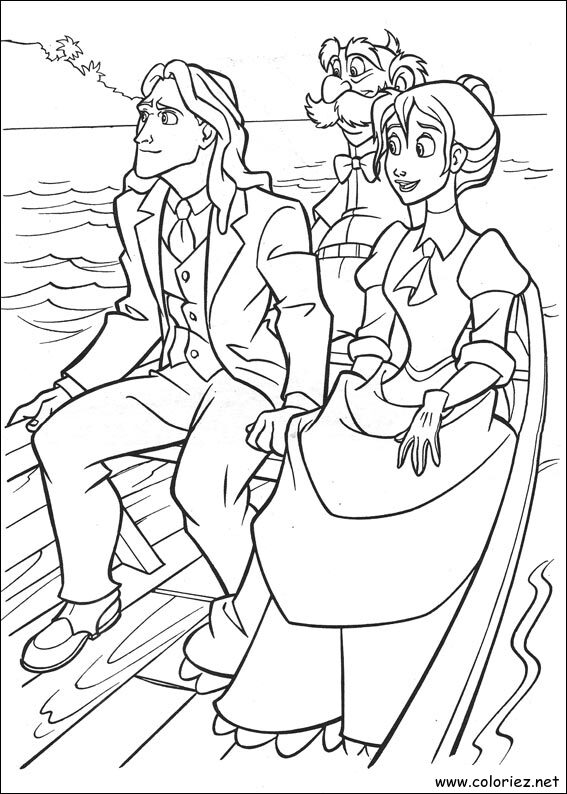 Coloriage de Tarzan à imprimer
