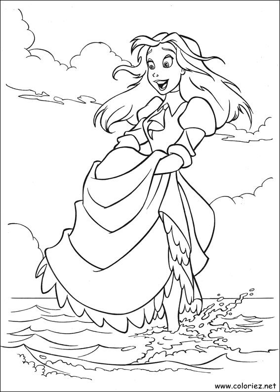 Coloriage de Tarzan à imprimer