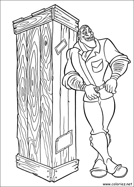 Coloriage de Tarzan à imprimer