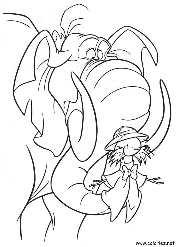 Coloriage de Tarzan à imprimer