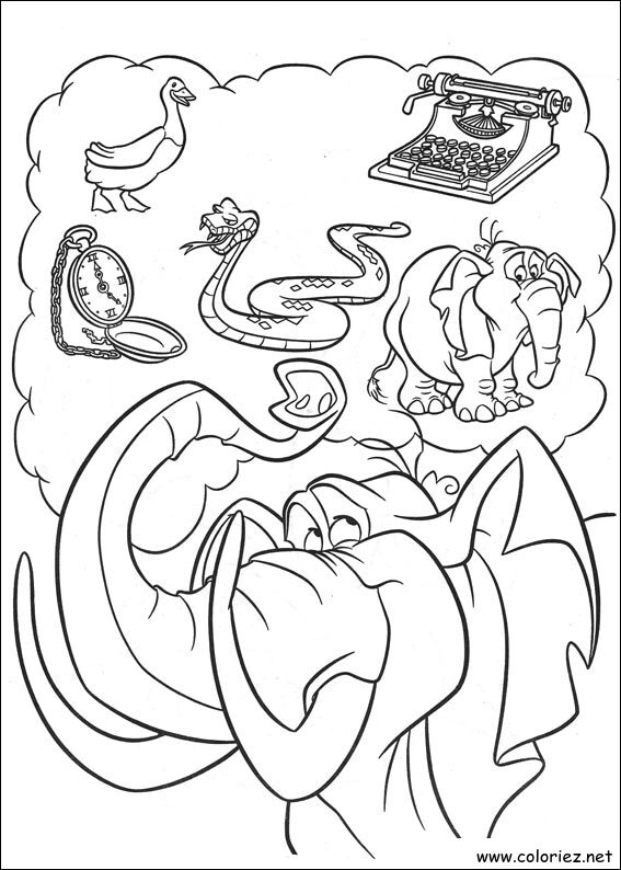 Coloriage de Tarzan à imprimer