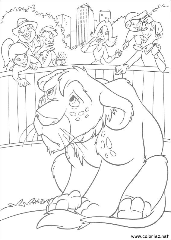 Coloriage de The Wild à imprimer