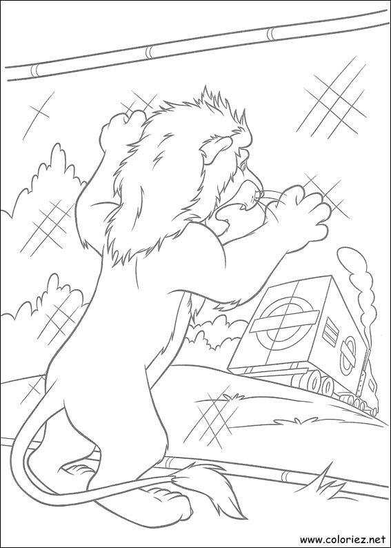 Coloriage de The Wild à imprimer