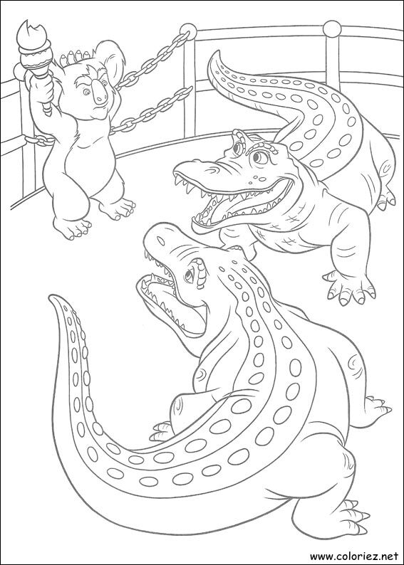 Coloriage de The Wild à imprimer