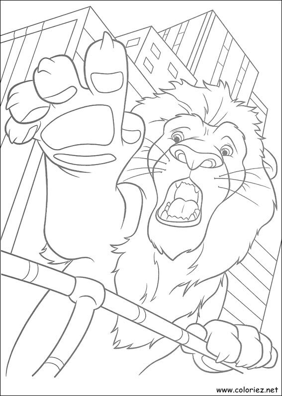 Coloriage de The Wild à imprimer