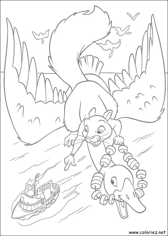 Coloriage de The Wild à imprimer