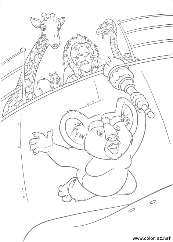 Coloriage de The Wild à imprimer