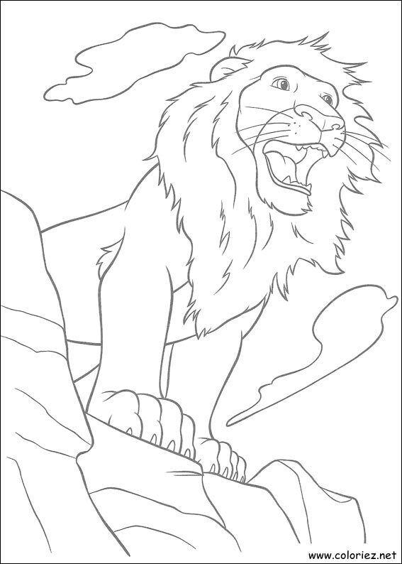 Coloriage de The Wild à imprimer