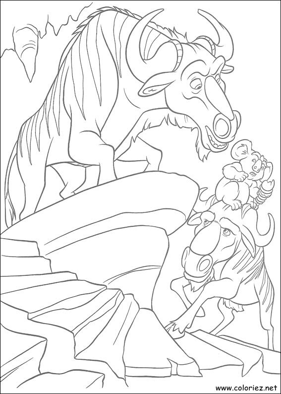 Coloriage de The Wild à imprimer