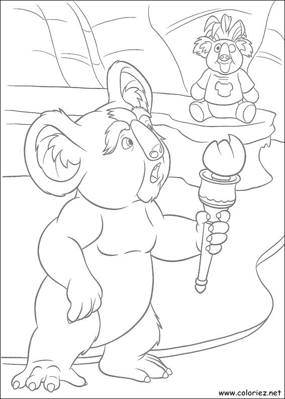 Coloriage de The Wild à imprimer