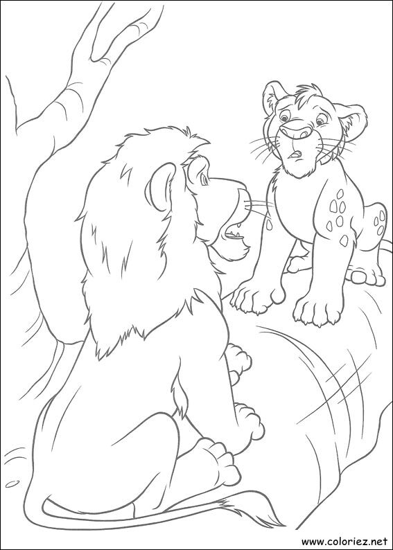 Coloriage de The Wild à imprimer