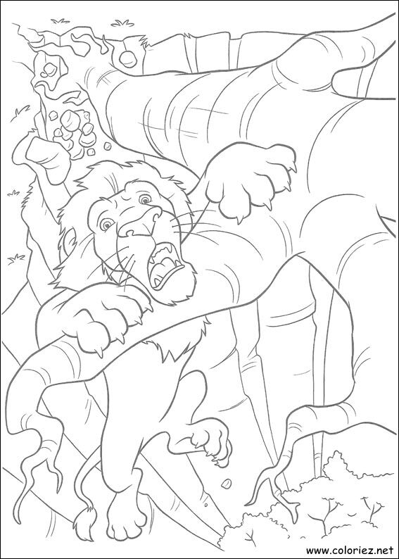 Coloriage de The Wild à imprimer