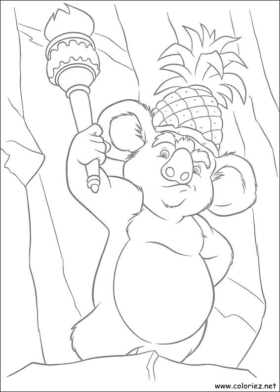 Coloriage de The Wild à imprimer