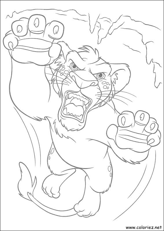 Coloriage de The Wild à imprimer