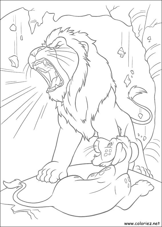 Coloriage de The Wild à imprimer