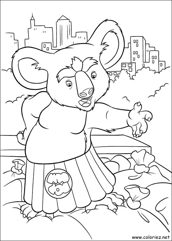 Coloriage de The Wild à imprimer