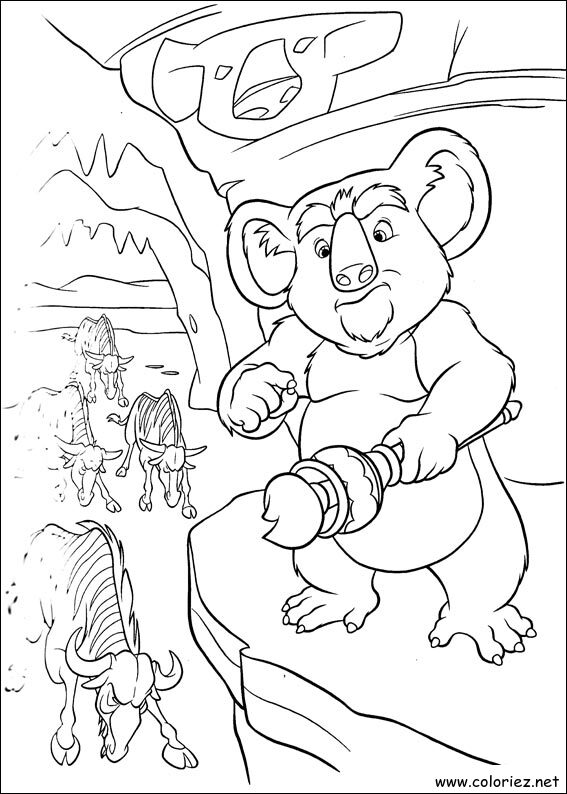 Coloriage de The Wild à imprimer