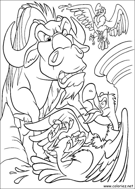 Coloriage de The Wild à imprimer