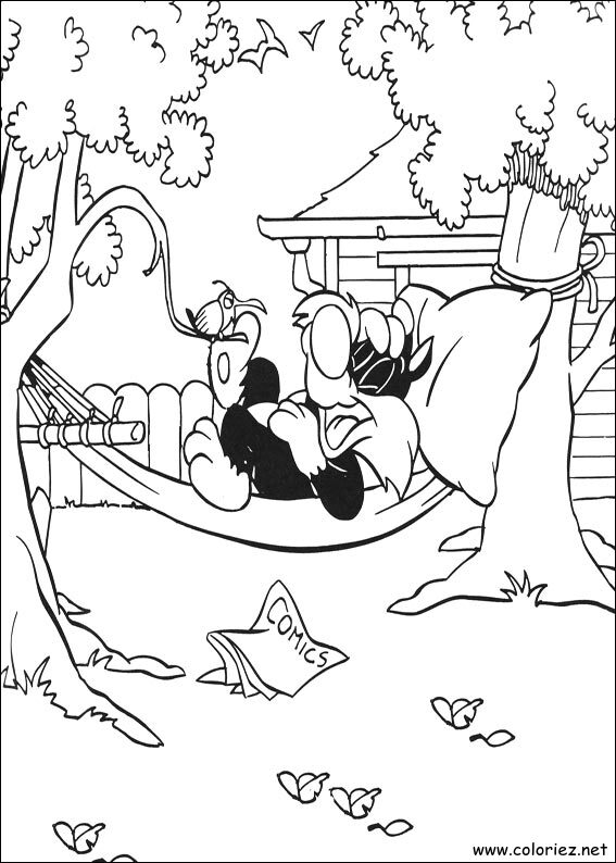Coloriage de Titi et Grosminet à imprimer