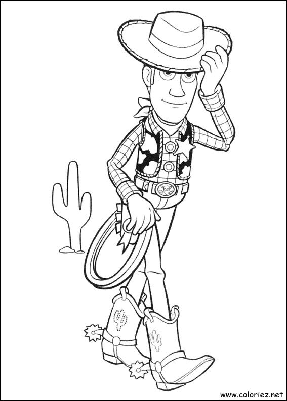 Coloriage de Toy Story 3 à imprimer
