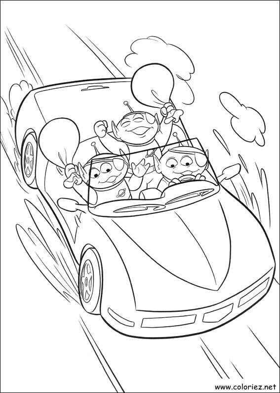 Coloriage de Toy Story 3 à imprimer