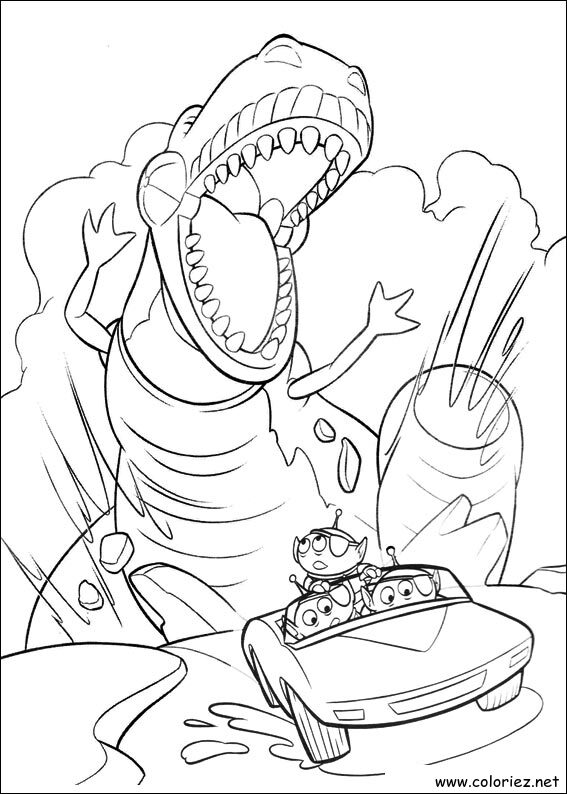 Coloriage de Toy Story 3 à imprimer