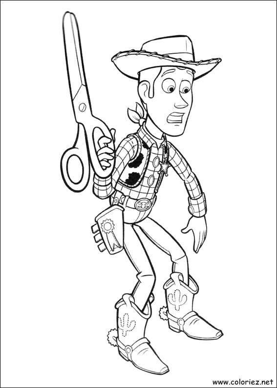 Coloriage de Toy Story 3 à imprimer