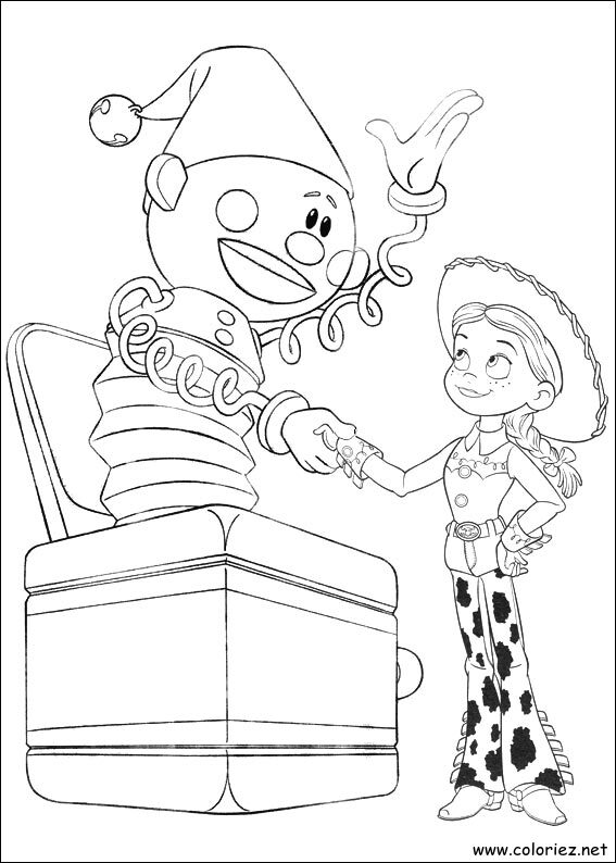 Coloriage de Toy Story 3 à imprimer