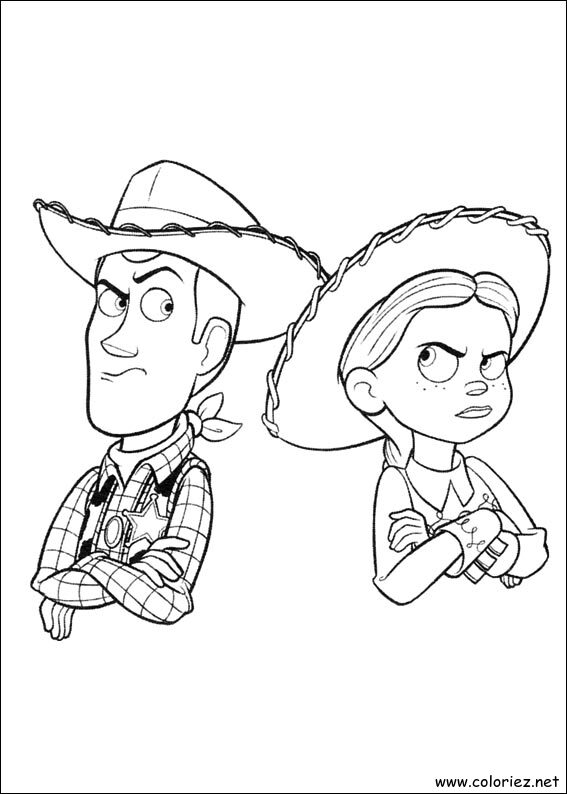 Coloriage de Toy Story 3 à imprimer