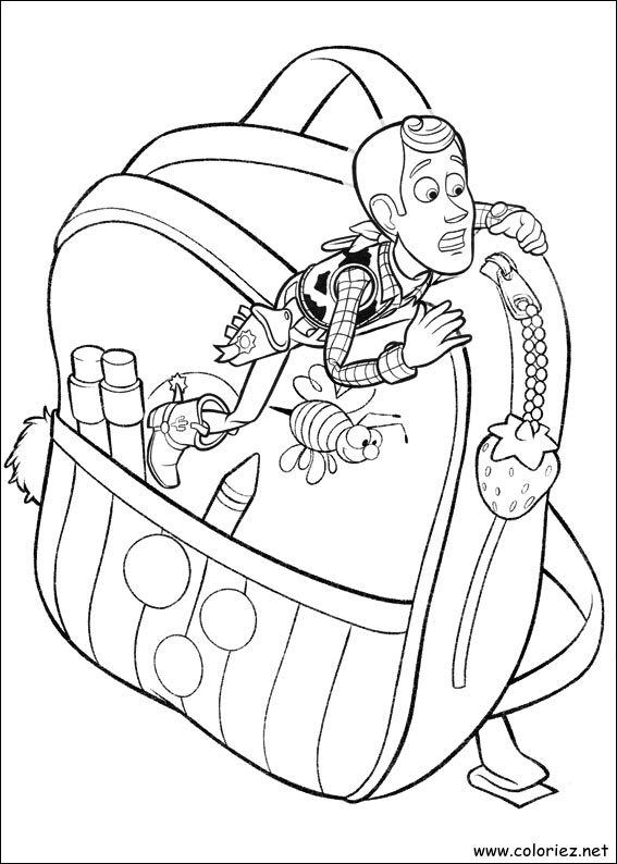 Coloriage de Toy Story 3 à imprimer