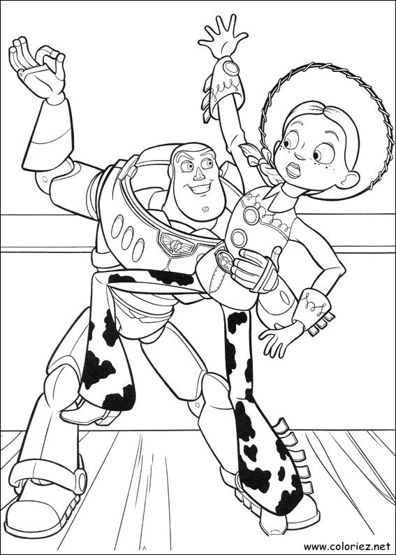Coloriage de Toy Story 3 à imprimer