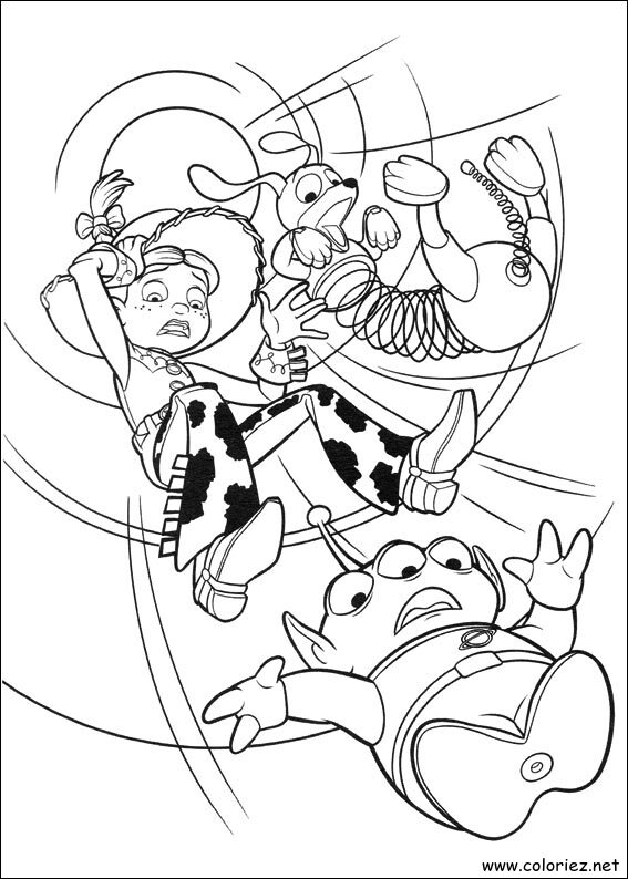 Coloriage de Toy Story 3 à imprimer
