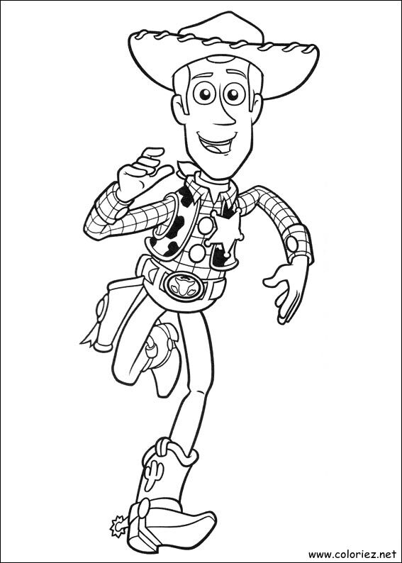 Coloriage de Toy Story 3 à imprimer