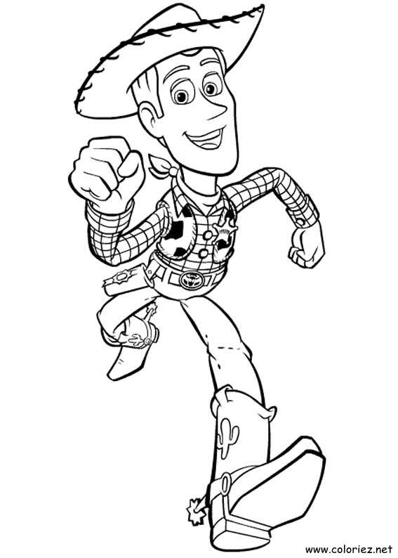 Coloriage de Toy Story à imprimer