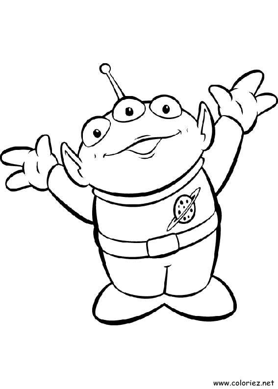 Coloriage de Toy Story à imprimer