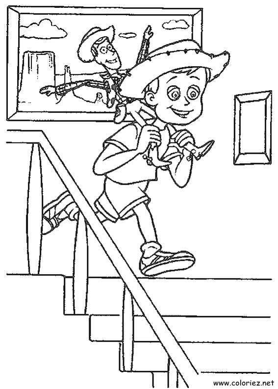 Coloriage de Toy Story à imprimer