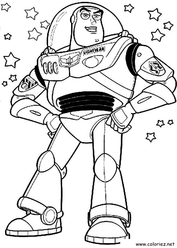 Coloriage de Toy Story à imprimer