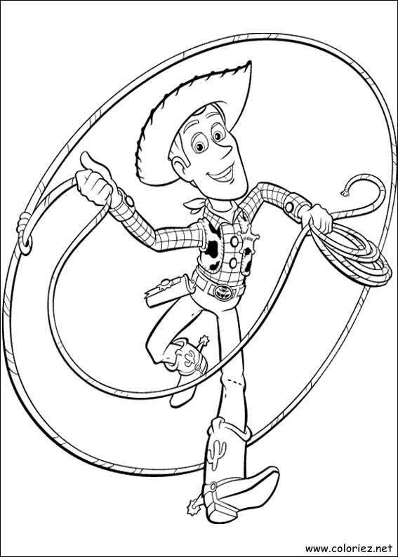 Coloriage de Toy Story à imprimer