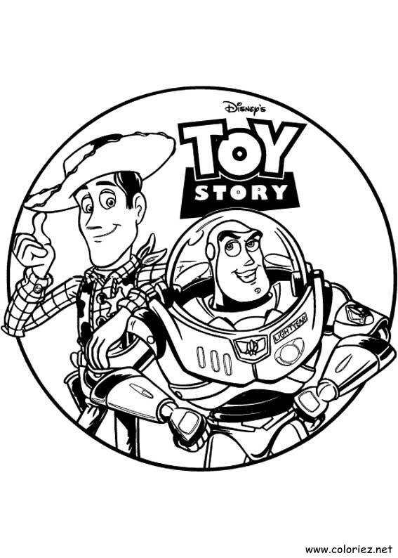 Coloriage de Toy Story à imprimer