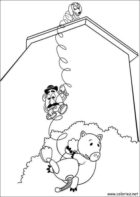 Coloriage de Toy Story à imprimer