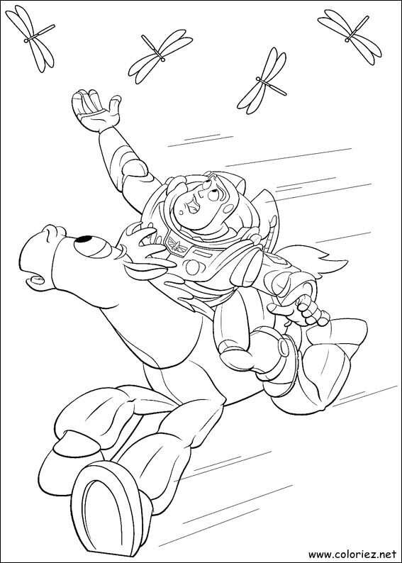 Coloriage de Toy Story à imprimer