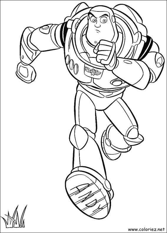 Coloriage de Toy Story à imprimer
