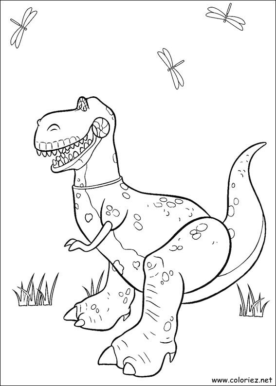 Coloriage de Toy Story à imprimer