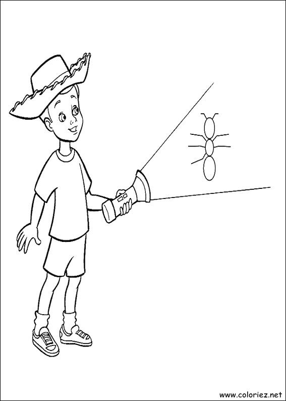 Coloriage de Toy Story à imprimer