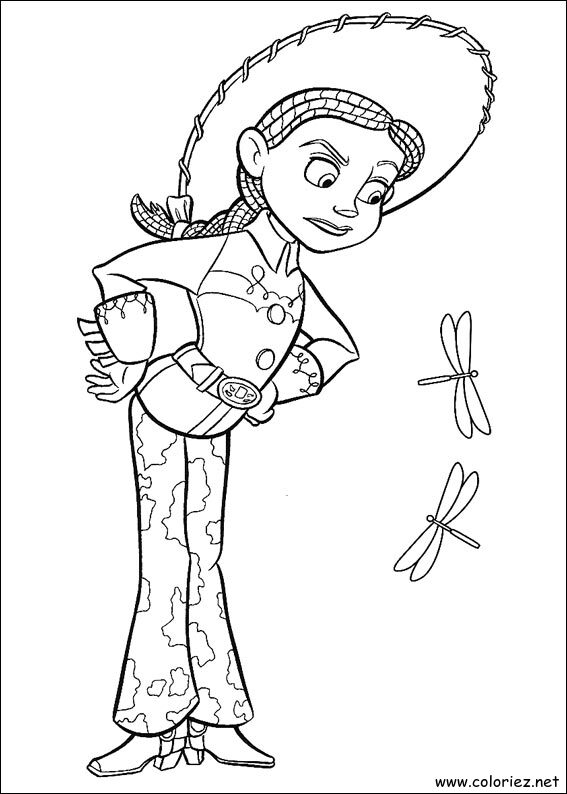 Coloriage de Toy Story à imprimer