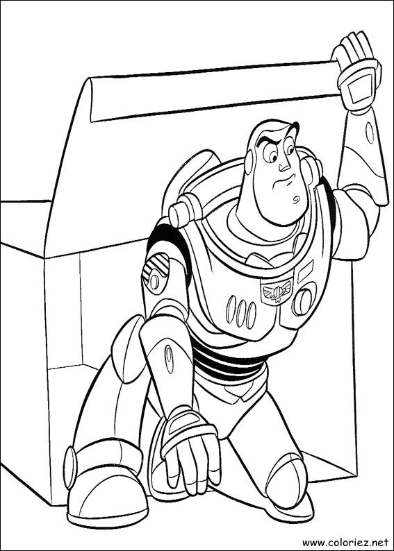 Coloriage de Toy Story à imprimer