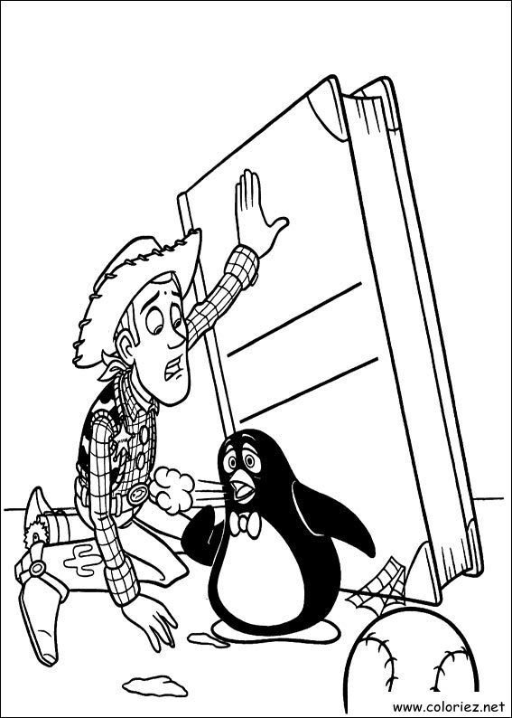 Coloriage de Toy Story à imprimer
