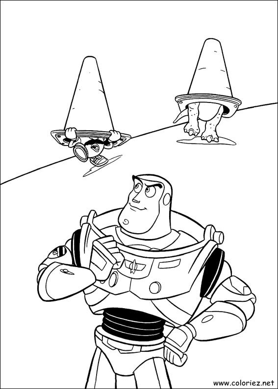 Coloriage de Toy Story à imprimer